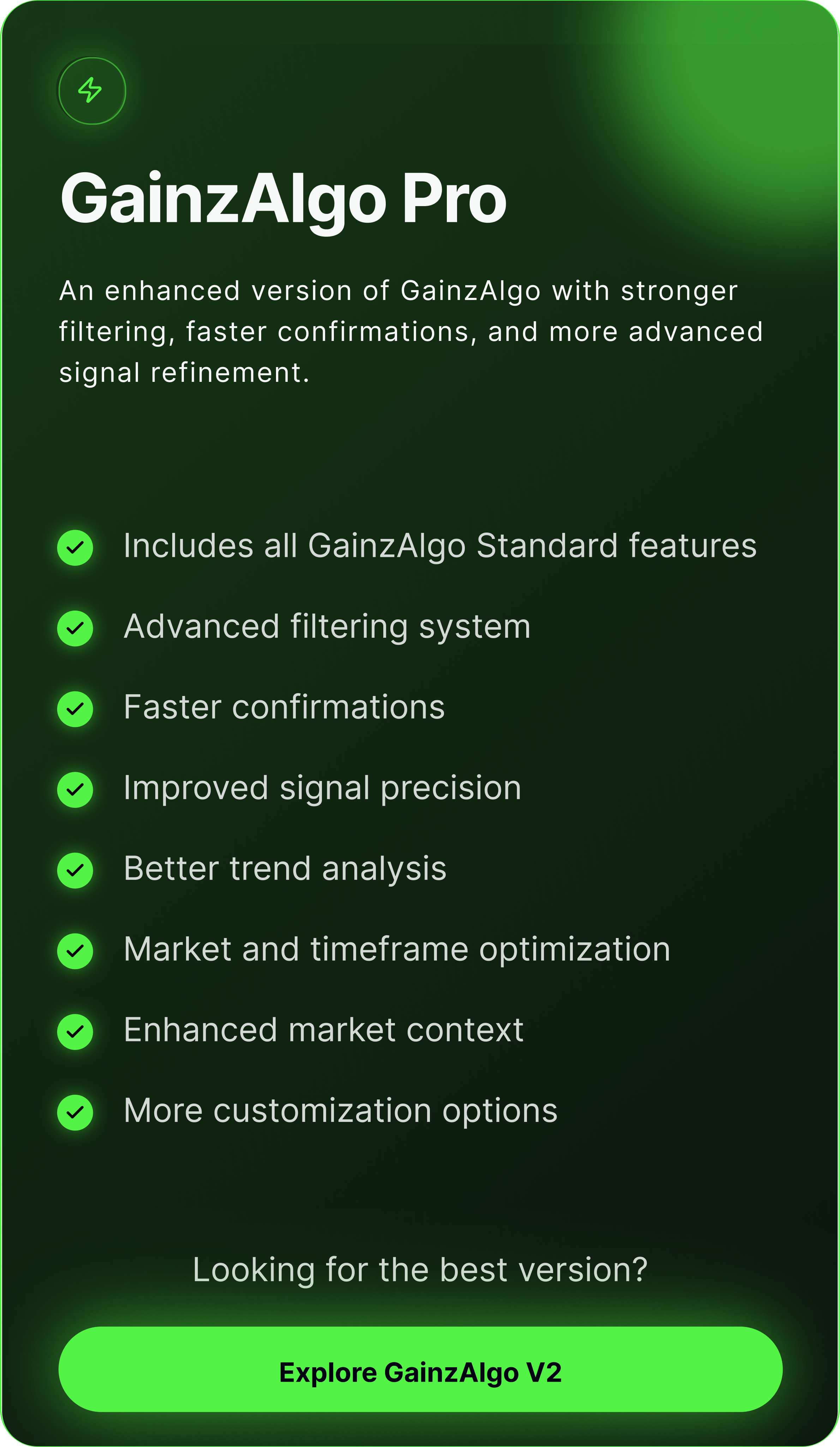 GainzAlgo Pro